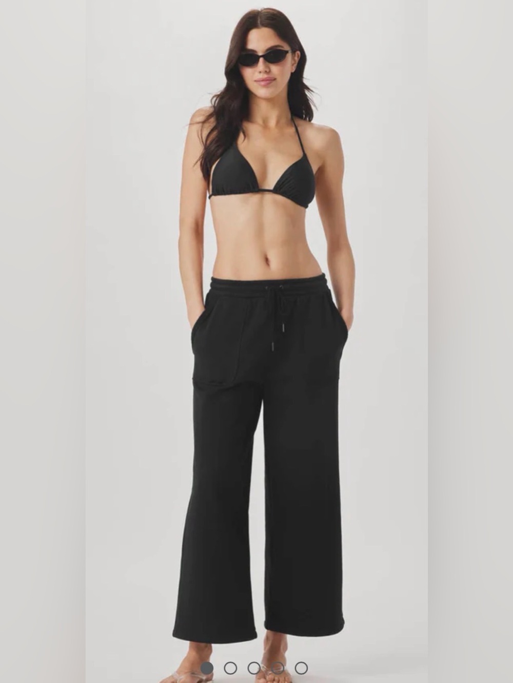 Splendid Navy Aloe Infused Goldie Sweatpant- Size XL